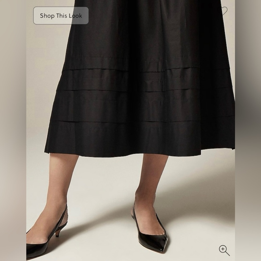 J.Crew Petite drop-waist mixy dress - Picture 2 of 9